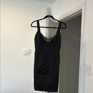David Meister Black Mini Dress